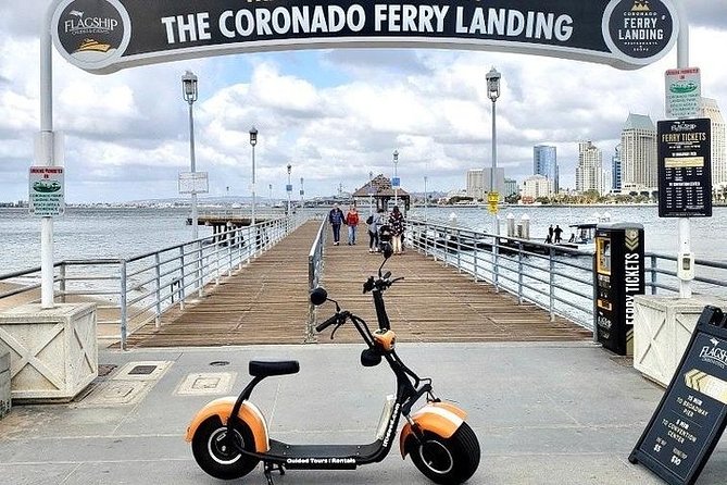 1 Hour GPS Guided Scooter Tour: Harbor/Gaslamp Quarter - What $92.44 per person buys you