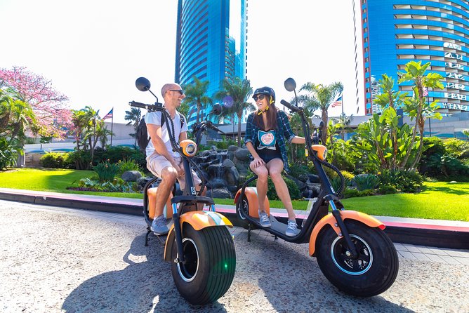 1Hr GPS Self Guided Scooter Tour: Harbor/Gaslamp Quarter - Little Italy and downtown: a quick taste of city life