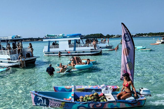 3 Hour Crab Island Tour from Destin Non-Private with Floats - Starting in Destin Harbor with a chance at dolphins