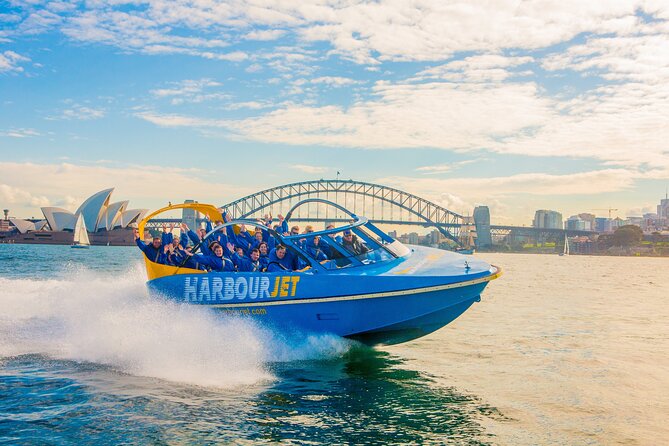 30-Minute Sydney Harbour Jet Boat Ride: Jet Blast - A fast start from Darling Harbour