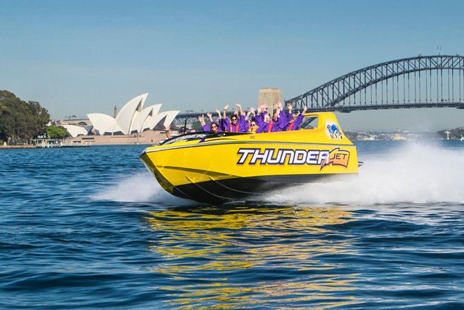 30-Minute Sydney Harbour Jet Boat Ride on Thunder Twist - Taronga Zoo and Rose Bay from the water