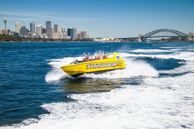 30-Minute Sydney Harbour Jet Boat Ride on Thunder Twist - Starting at Jetty 1 beside the Opera House