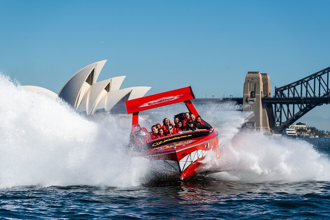 30-Minute Sydney Harbour Jet Boat Thrill Ride - A fast start from Sydney’s Circular Quay