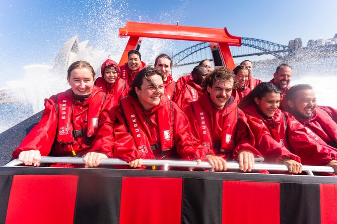 30-Minute Sydney Harbour Jet Boat Thrill Ride - The Opera House and Harbour Bridge from the water