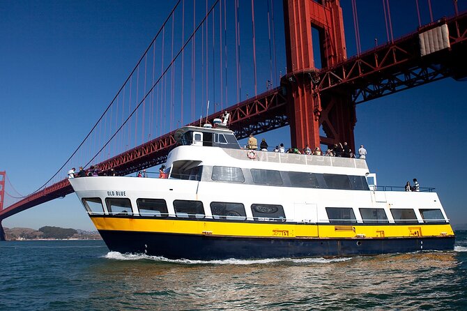 Alcatraz Prison Tour and Golden Gate Bridge Bay Cruise - Timing, group size, and meeting point