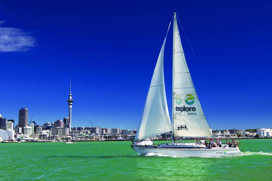 Auckland Harbour 1.5-Hour Sailing Cruise - Meeting the yacht at Viaduct Harbour