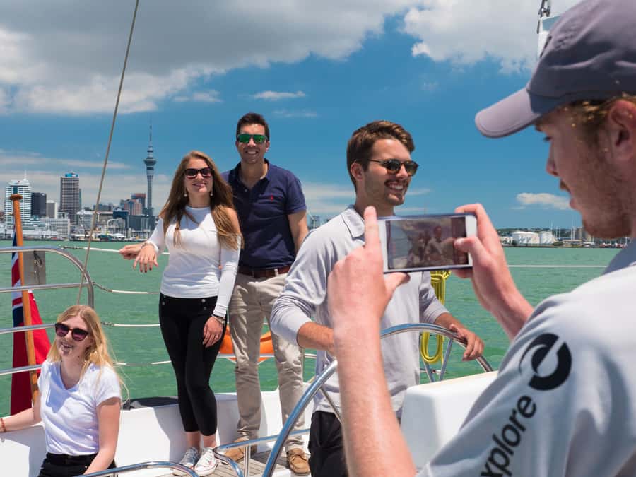 Auckland Harbour 1.5-Hour Sailing Cruise - Westhaven Marina, Devonport, and the wider harbor