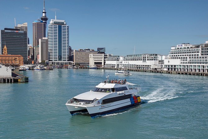 Auckland Harbour Cruise - Setting out from 107 Quay Street