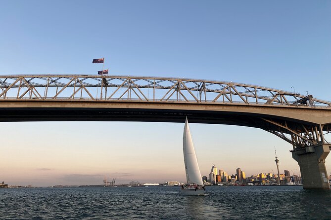 Auckland Harbour Sailboat Cruise Including Three Course Dinner - Starting at Viaduct Harbour
