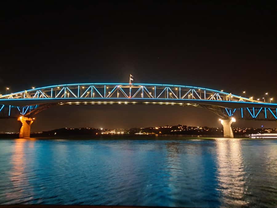 Auckland: Nightlights Harbour Cruise with Canapés and Drink - The Viaduct and Auckland’s waterfront lights