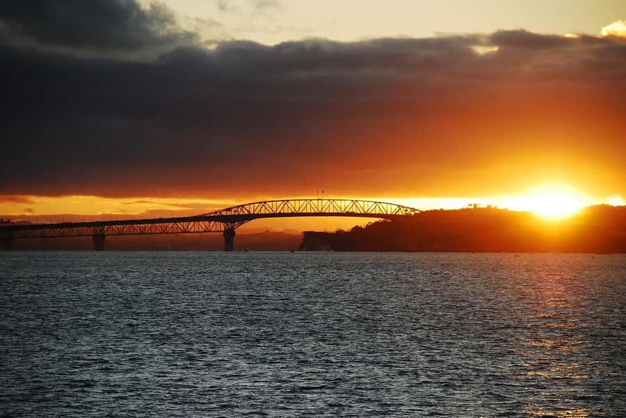 Auckland Sunset Harbour Cruise - Setting off from Westhaven Drive