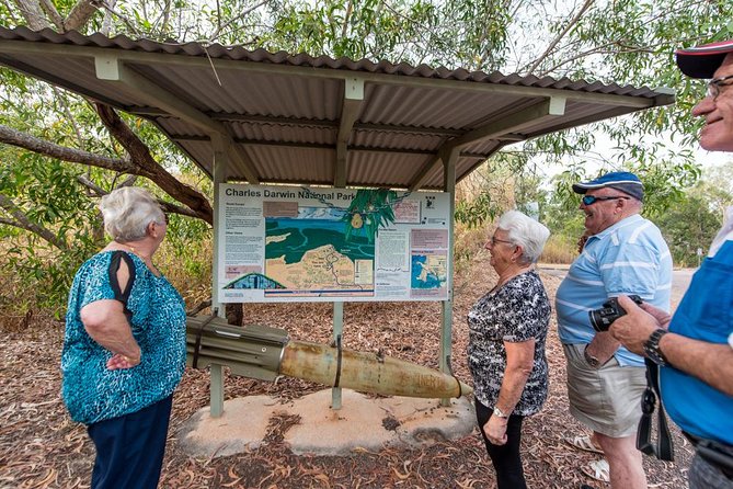 Bombing of Darwin World War II Tour with Harbour Cruise - The bus adds Darwin context between military stops
