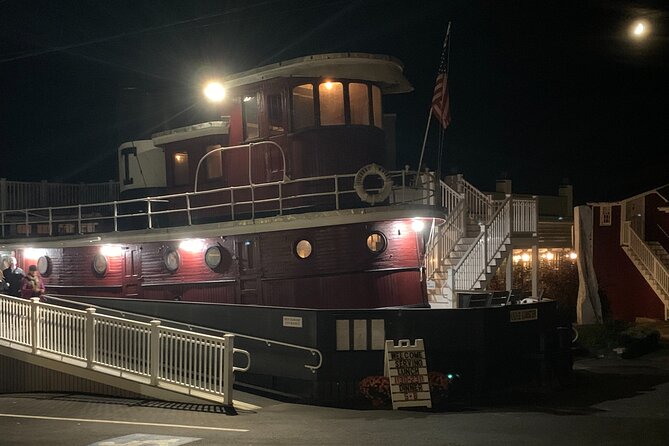 Boos and Brews Walking Ghost Tour of Boothbay Harbor - Sea serpents at Whale Park