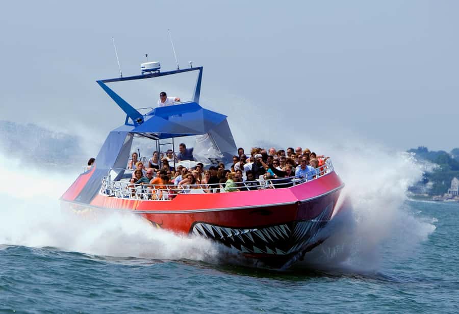 Boston: City Cruises Harbor Codzilla High Speed Thrill Boat - What Codzilla Actually Is