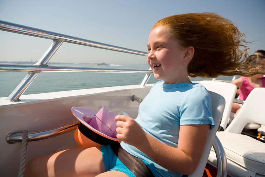 Boston: City Cruises Harbor Codzilla High Speed Thrill Boat - Boarding at One Long Wharf