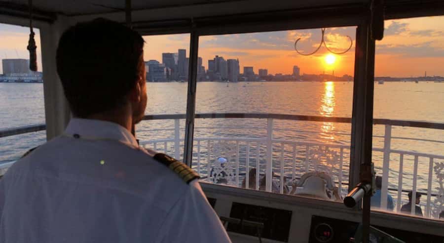 Boston Harbor: Full Moon Cruise with Champagne Option - Setting out from Rowes Wharf