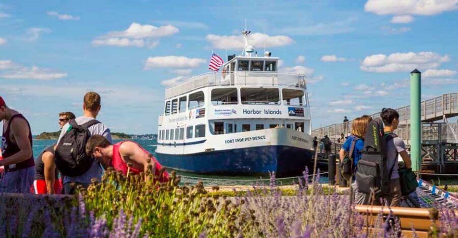 Boston Harbor Islands Ferry - Choose Georges Island for Fort Warren and island stories