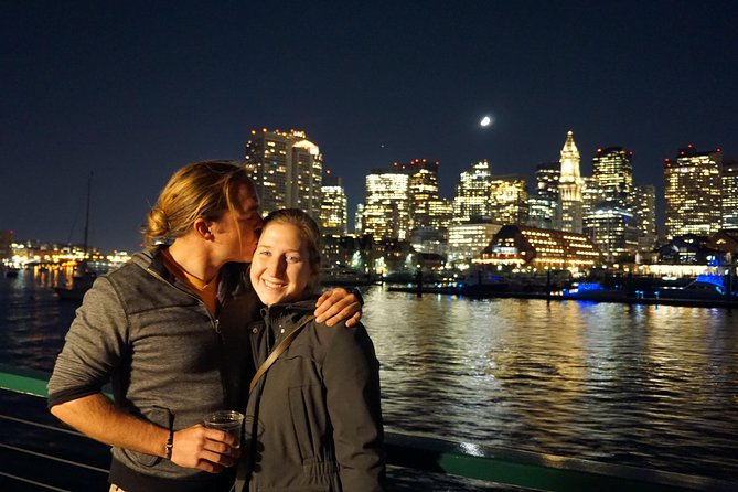 Boston Harbor Night Cruise - Seeing Boston from the open deck or cabin