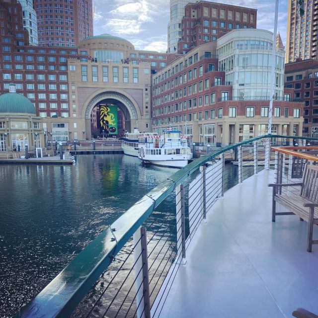 Boston: New England Harbor Cruise - The skyline and Old North Church