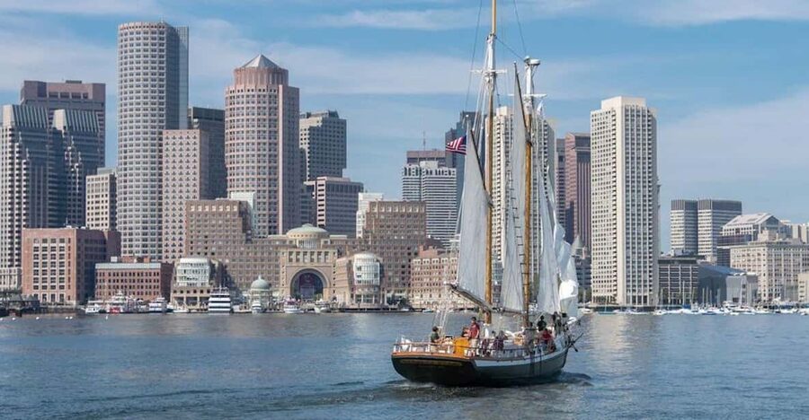 Boston: Sunday Pastry & Prosecco Sail on Boston Harbor - Boarding the Liberty Star at Fan Pier