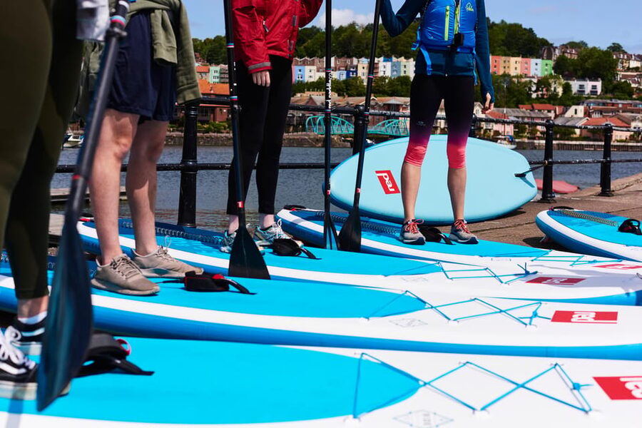 Bristol: Paddleboarding Harbourside Tour - Learning the basics before heading toward the city