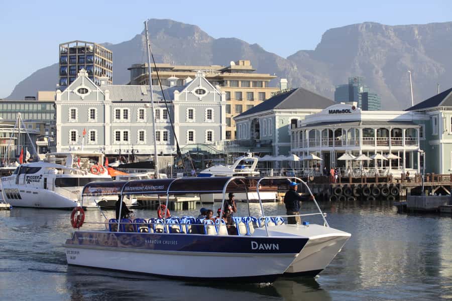 Cape Town: Harbor Cruise - Leaving the V&A Waterfront behind