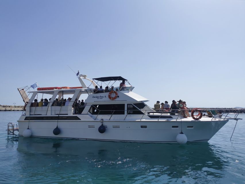 Chania: Menies Beach & Chironisia Bay Cruise with Snorkeling - What the boat experience is really like