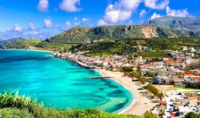 Souda Bay Cruise to Sea Caves & Beaches with pick up