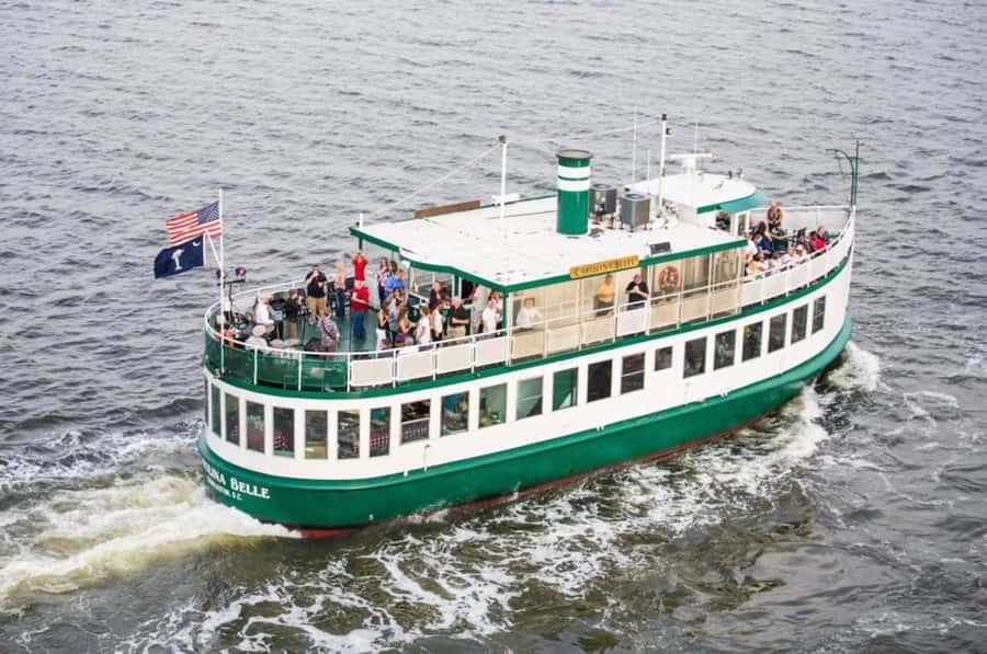 Charleston: Daytime or Sunset Historic Harbor Cruise - Leaving the Charleston Maritime Center