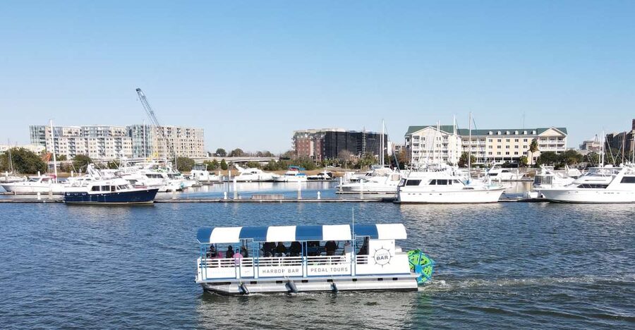 Charleston: Harbor Bar Pedal Boat Party Cruise - Key points to know before you book