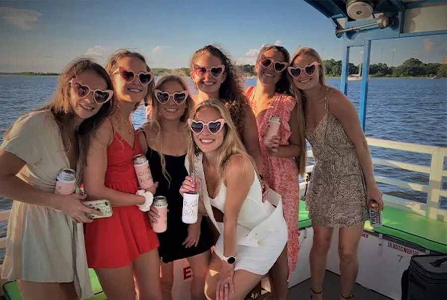 Charleston: Harbor Bar Pedal Boat Party Cruise - Wildlife and the natural side of the ride