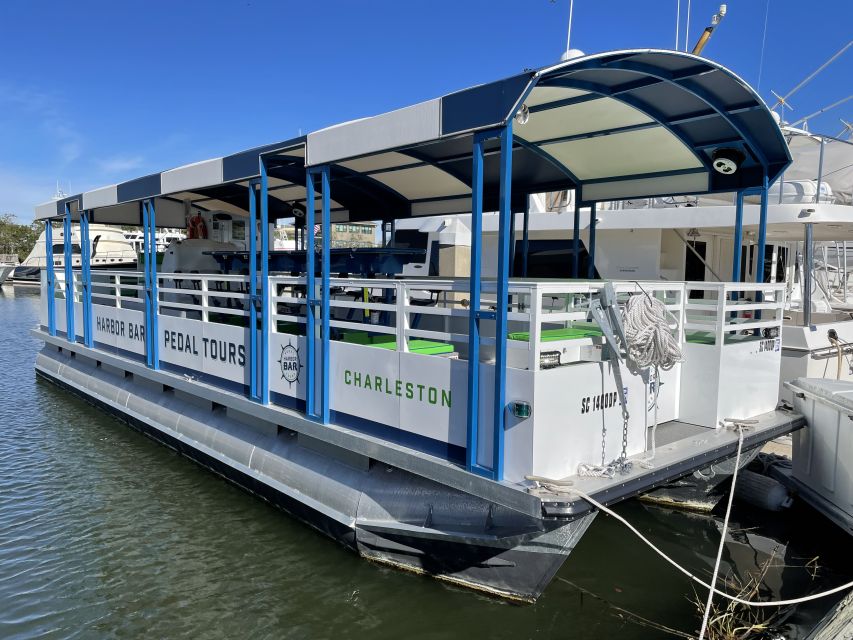 Charleston: Harbor Bar Pedal Boat Party Cruise - Finding Dock C at Ripley Light Marina