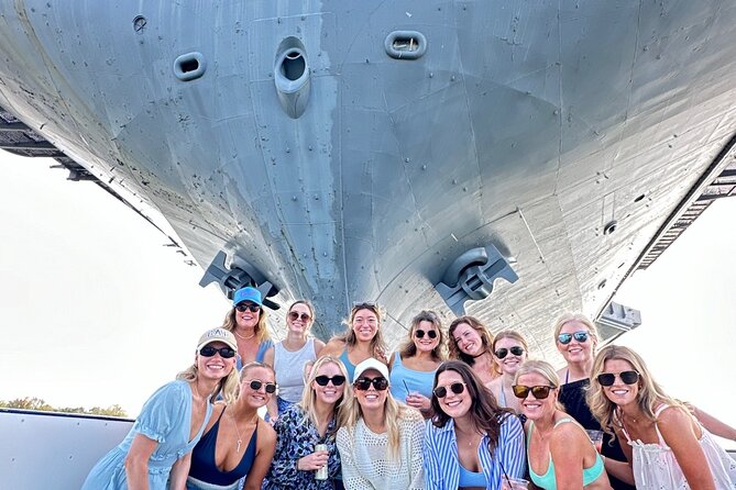 Charleston Harbor Sunset Cruise Scenic Views and Dolphin Spotting - Under the Ravenel Bridge