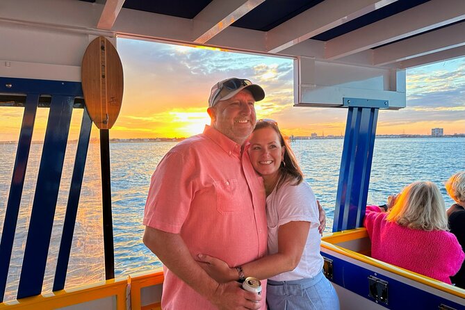 Charleston Harbor Sunset Cruise Scenic Views and Dolphin Spotting - Leaving from Mount Pleasant at 1 Shrimp Boat Lane