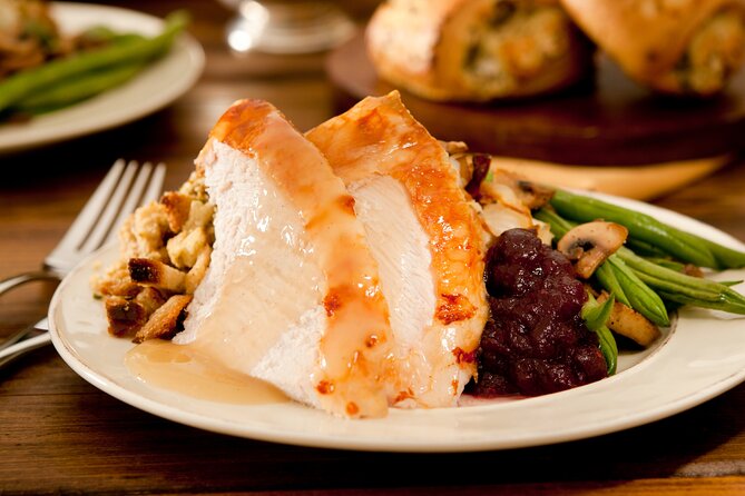 Christmas Day Dinner Cruise on Sydney Harbour - The buffet: seafood, roasts, and a proper Christmas feel