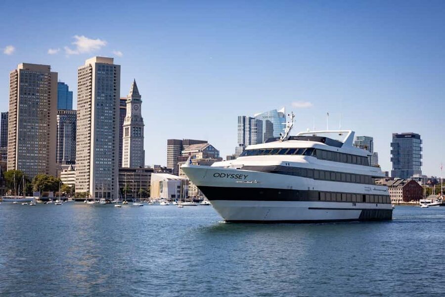 City Cruises Boston: Premier Brunch or Dinner Harbor Cruise - The Odyssey and the two-hour route