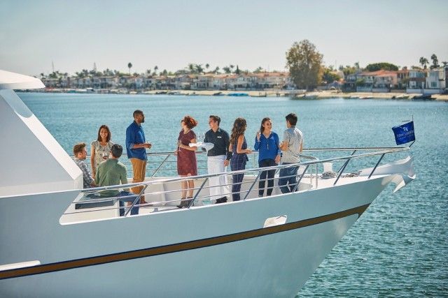 City Cruises San Diego: Best of the Bay Scenic Harbor Tour - Returning past Petco Park, Seaport Village, and the USS Midway
