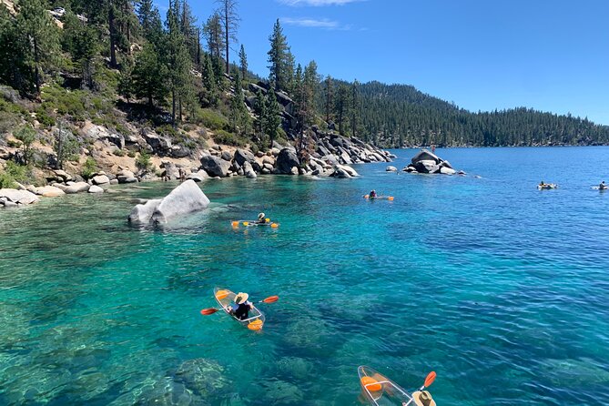 Clear Kayak Paddle Tour - Bonsai Rock, swimming, and the fun part