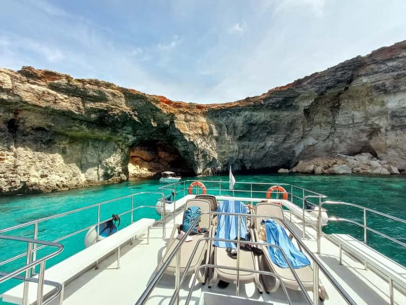 Comino Blue Lagoon & Crystal Lagoon - 3 Bay Cruise - Sea conditions and practical limits