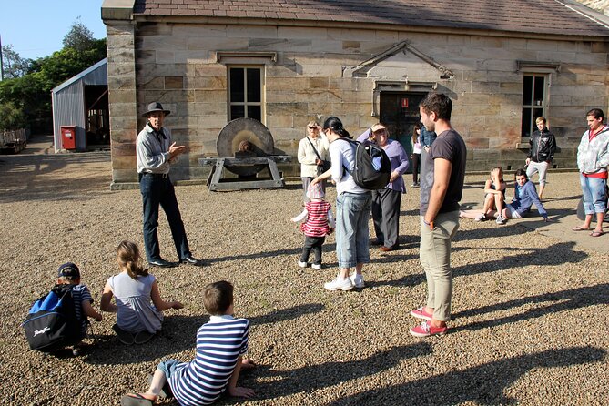 Convicts & Castles: Goat Island Walking Tour Including Sydney Harbour Cruise - Returning to the boat for lunch and sparkling wine