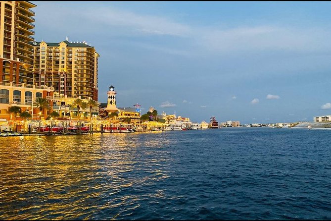 Destin's Floating Tiki Bar Cruise: 360° Harbor Views - BYOB rules, music, and the floating party setup