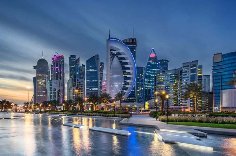 Doha: Cultural Dhow Harbor Cruise with Optional Tea & Dinner - Sunset, skyline, and the best place to sit