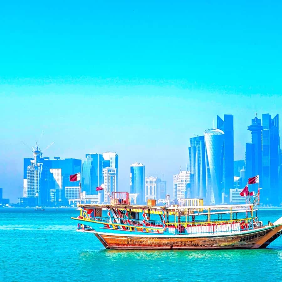 Doha: Traditional Dhow Cruise with Harbour and Skyline View - What you see during the one-hour dhow cruise