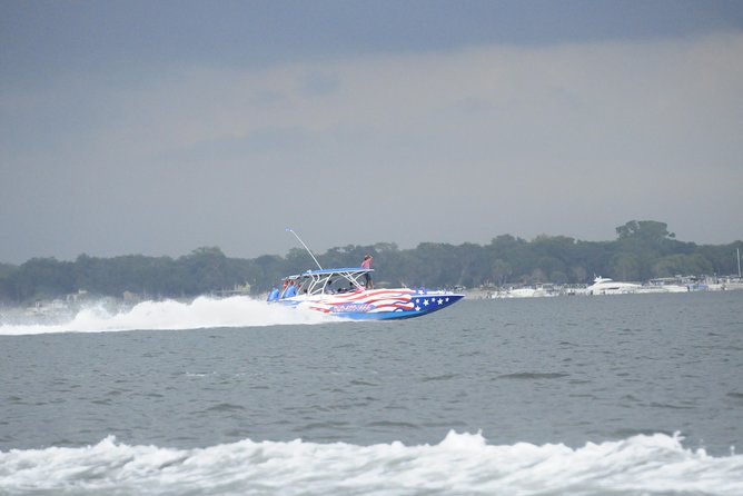 Dolphin-Watching Speedboat Cruise in Destin Harbor - Why the covered boat is a major advantage