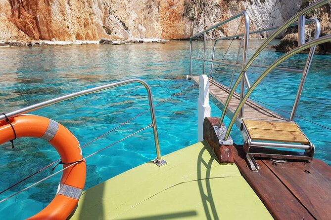 "Dreamy cruise"Daily Cruise from Argostoli harbour with a traditional Greek boat - Xi Beach: red sand and a playful final swim