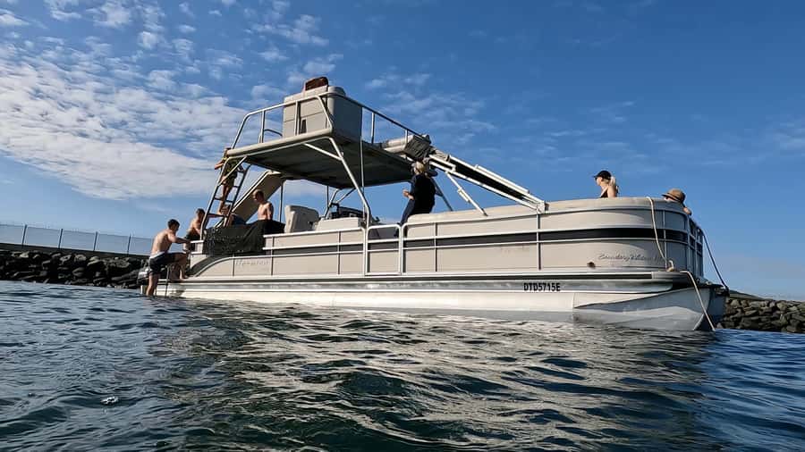 Durban: Pontoon Boat Harbor Cruise - Durban’s beachfront from offshore