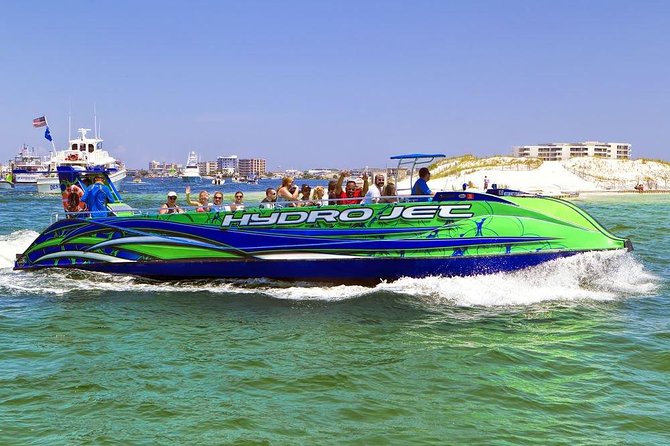 Fireworks Cruise in Destin Harbor aboard the hydrojet - What the $38 ticket actually buys