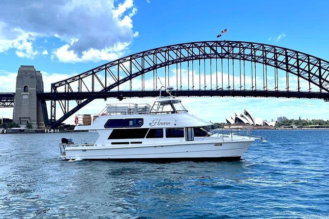 Golden Glow Sunset Sydney Harbour Cruise - The Opera House at golden hour