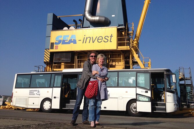 Guided Antwerp Port Tour, in your Car or Minibus - Boudewijn and Van Cauwelaert locks
