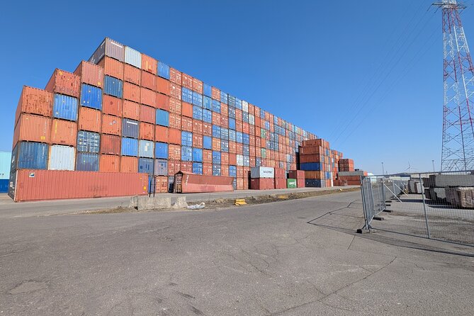 Guided Antwerp Port Tour, in your Car or Minibus - Berendrecht Lock and the possibility of a ship encounter